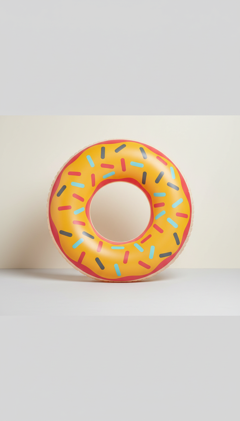 Giant Inflatable Donut Pool Float