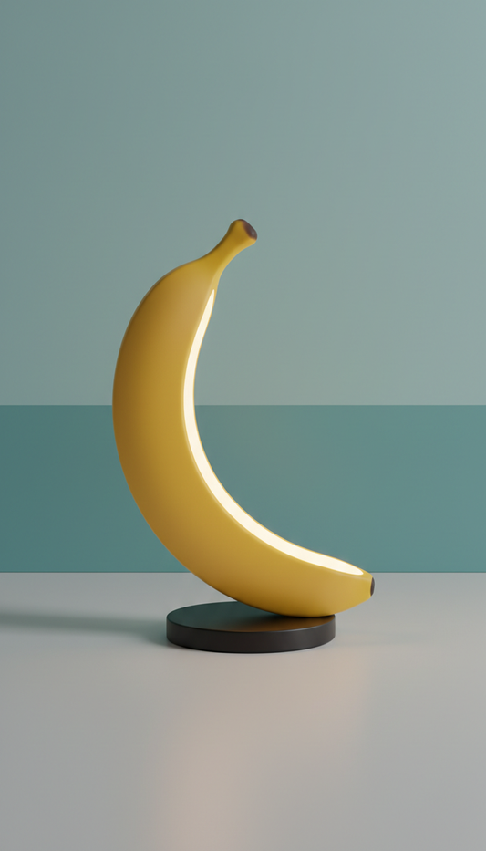 Banana-Shaped LED Desk Lamp